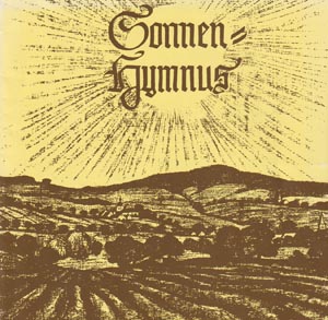 Sonnenhymnus Cover sheet